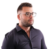 Monture de Lunettes Unisexe Lozza VL4144 5004AT