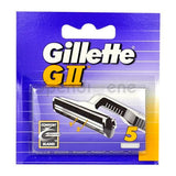 Lames de Rasoir de Rechange GII Gillette (5 pcs)