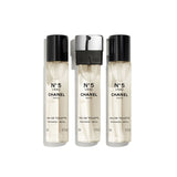 Set de Parfum Femme Chanel N°5 L'Eau EDT Rechargeable 3 x 20 ml 3 Pièces