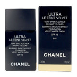 Base de maquillage liquide Ultra Le Teint Velvet Chanel Spf 15