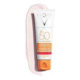 Écran solaire visage Capital Soleil Vichy VCH00115 3-en-1 Anti-âge SPF 50 (50 ml)