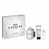 Set de Parfum Homme Coach 3 Pièces Platinum