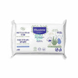 Pflegetücher To Cotton Water Mustela 1992055 60 ml (60 uds)