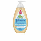 Savon pour les Mains avec Doseur Johnson's Pure Protect Enfant Nettoyant (300 ml)