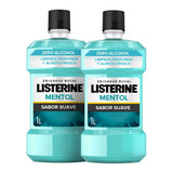 Bain de Bouche Listerine Zero 0% (2 x 1000 ml)