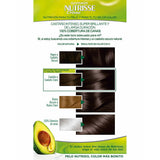 Coloration Permanente en Crème Garnier Nutrisse Creme 3/30 - Castaño Oscuro