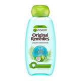 Shampooing hydratant Original Remedies Agua Coco Y Aloe Garnier (300 ml)