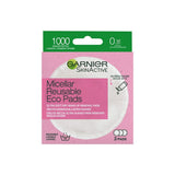 Disques démaquillants Garnier Skinactive Lavable 3 Unités