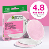 Disques démaquillants Garnier Skinactive Lavable 3 Unités