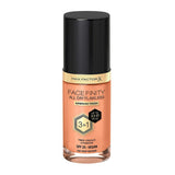 Base de maquillage liquide Max Factor Facefinity All Day Flawless 3-en-1 Nº 82 Deep bronze 30 ml