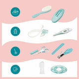 Lot d'hygiène Babymoov Gris Bleu