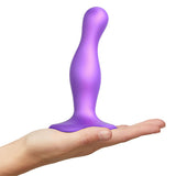 Gode Curvy Metallic Strap-on-me S Silicone