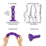 Dildo Geisha Ball Strap-on-me M Lila
