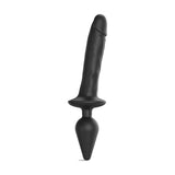 Dildo Strap-on-me Plug-in Realistic L Nero