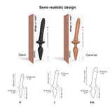 Dildo Strap-on-me Plug-in Realistic L Karamell