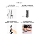 Dildo Multi Orgasm Strap-on-me 6017395 Blau