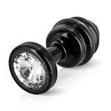 Plug Anal Nervuré Noir 30 mm Diogol 71588
