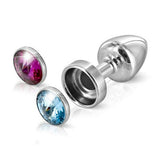 Plug Anal Anni Magnet Rose & Bleu 30 mm Diogol 65378