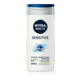 2-in-1 Gel et shampooing Nivea 250 ml Men Sensitive