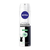 Spray déodorant Black & White Invisible Active Nivea (200 ml)