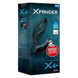 Massage Prostate Silicone Xpander X4 Noir Joydivision X 4+ (11,5 cm) Noir