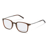 Monture de Lunettes Homme Porsche Design P8385-C-51 ø 51 mm Marron