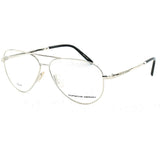 Monture de Lunettes Homme Porsche Design P8355-C-61 ø 61 mm Gris
