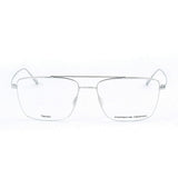 Monture de Lunettes Homme Porsche Design P8381-C-57 ø 57 mm Argenté