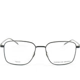 Monture de Lunettes Homme Porsche Design P8372-A-54 ø 54 mm Noir