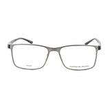 Monture de Lunettes Homme Porsche Design P8346-D-57 ø 57 mm Noir
