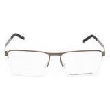 Monture de Lunettes Homme Porsche P8304-B Marron (ø 55 mm)