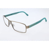 Monture de Lunettes Homme Porsche Design P8231-E ø 58 mm Doré Turquoise
