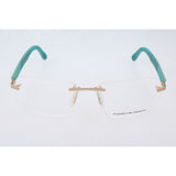 Monture de Lunettes Homme Porsche Design P8233-E ø 60 mm Bleu