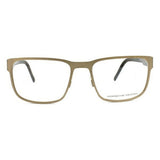 Monture de Lunettes Homme Porsche P8291-D Doré (ø 55 mm)