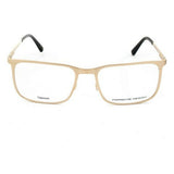 Monture de Lunettes Homme Porsche P8294-B Doré (ø 54 mm)