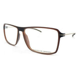 Monture de Lunettes Homme Porsche P8295-B Marron (ø 58 mm)