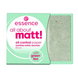 Papier matifiant Essence All About (50 uds)