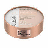 Poudres Compactes Catrice Clean Id 025-warm peach Semi-mat 8 g