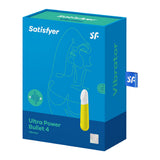 Vibromasseur à boules Ultra Power Satisfyer 4 Jaune