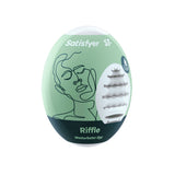 Œuf Masturbateur Satisfyer Riffle Vert