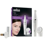Pulitore-Epilatore Elettrico per il Viso Braun Face 810