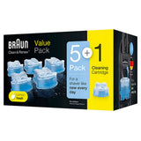 Cartouche de nettoyage Braun 6 uds