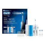 Brosse à dents électrique + Hydropulseur dentaire Oral-B Smart 5000 + Oxyjet Bluetooth