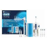 Brosse à dents électrique + Hydropulseur dentaire Oral-B PRO 2000 Blanc Bleu (Reconditionné D)