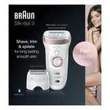 Épilateur électrique Braun Silk-épil 9 9-720