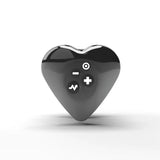 Diamant Soie Vibrant Noir Mystim Hearts Desire eStim