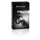 Gabbia per Pene Pubic Enemy No 1 Edizione Nero Mystim 66246