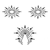 Ensemble Gloria Noir Mystim (3 pcs)