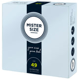 Préservatifs Mister Size Ø 4,9 cm