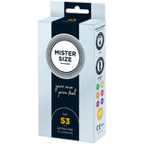 Préservatifs Mister Size Extrafins (53 mm)